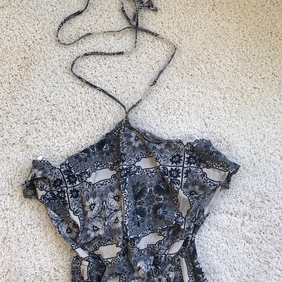 Halter Neck Culotte Jumpsuit by Mimi Chica - Picture 7 of 7